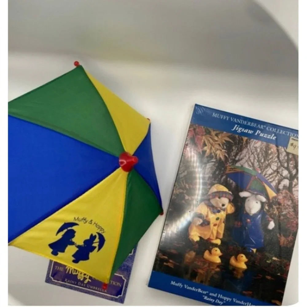 Vtg Muffy VanderBear Lot 80s/90s NABCO Bear Clothing Accessories‎ Books Stickers